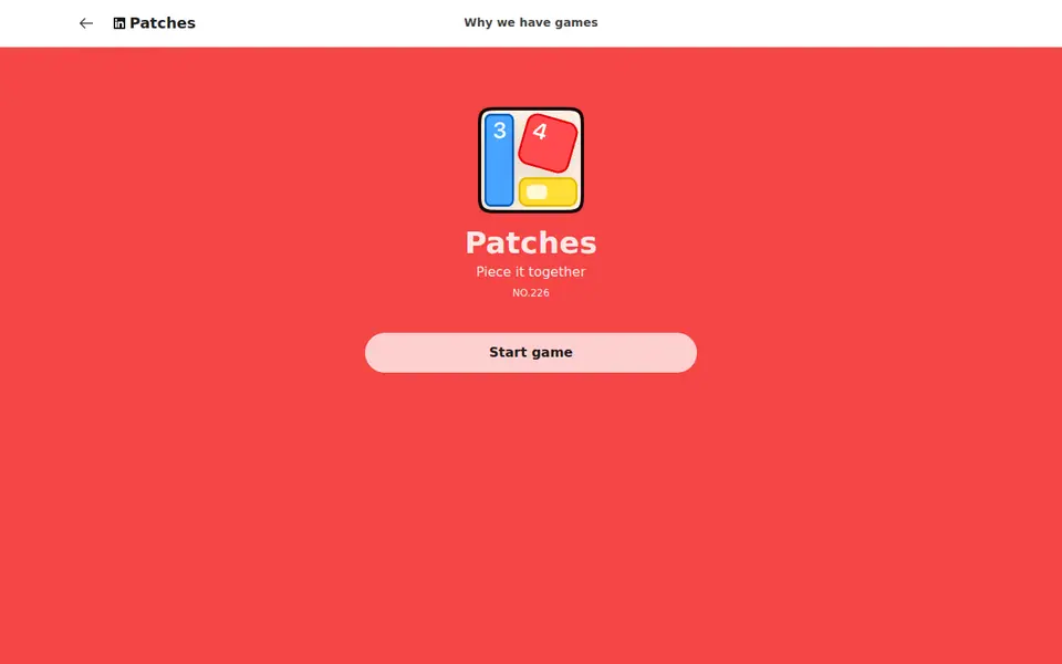 Screenshot of LinkedIn - Patches
