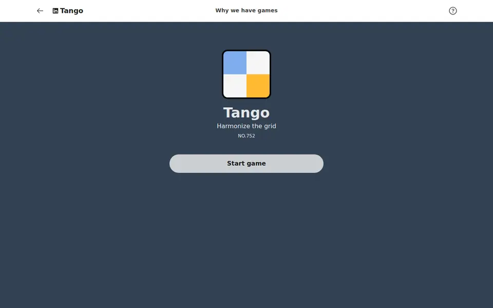 Screenshot of LinkedIn - Tango