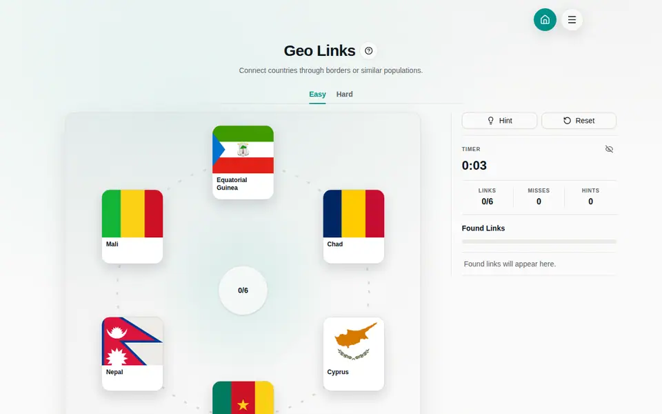 Screenshot of LinkyGrid - Geo