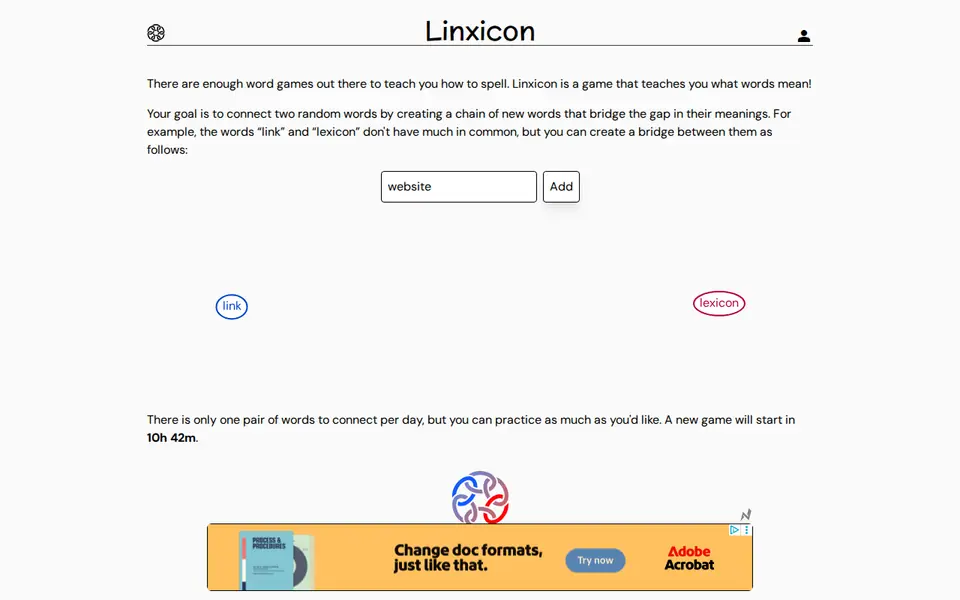 Screenshot of Linxicon