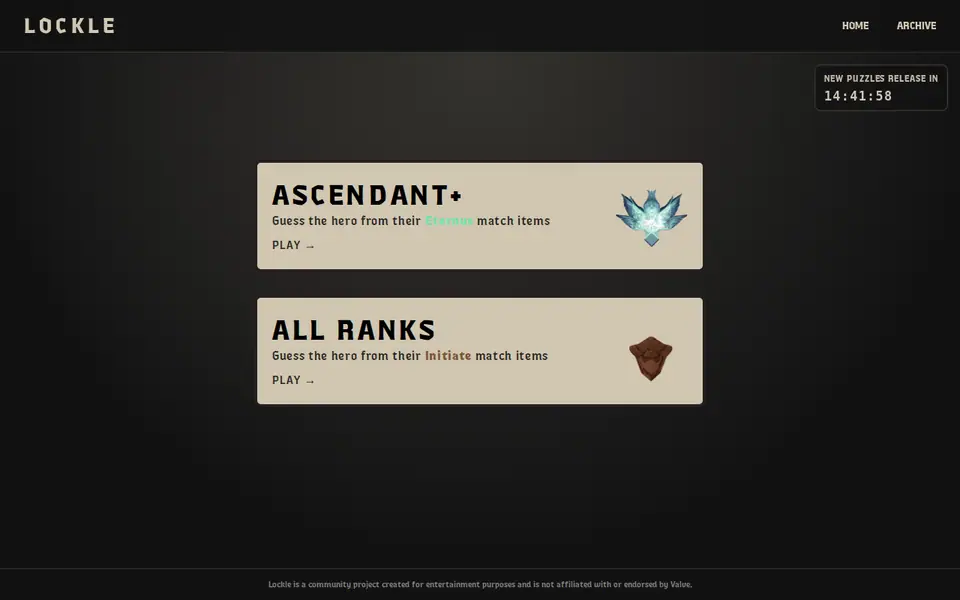 Screenshot of Lockle