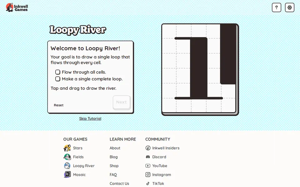 Screenshot of Loopy River