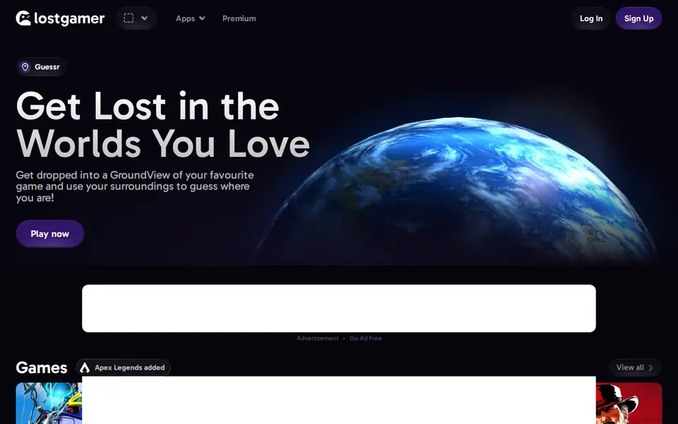 Screenshot of Lostgamer