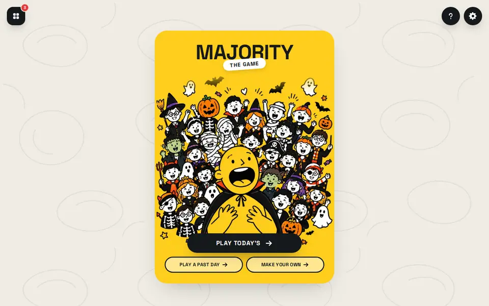 Screenshot of Majority