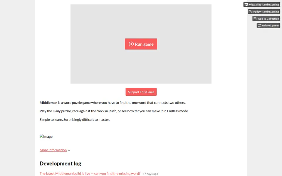 Screenshot of Middleman