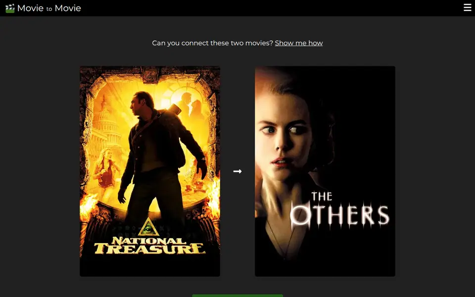 Screenshot of Movie to Movie