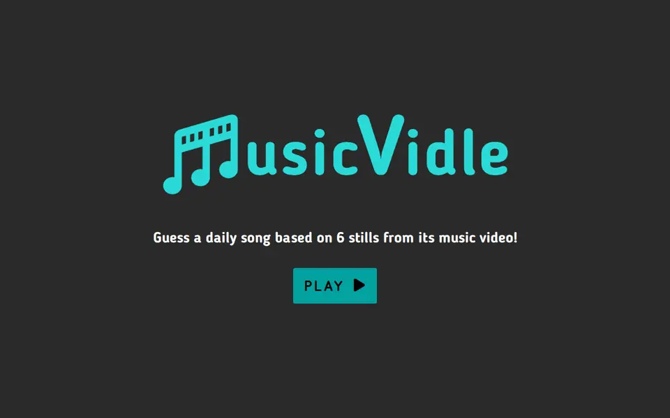 Screenshot of MusicVidle