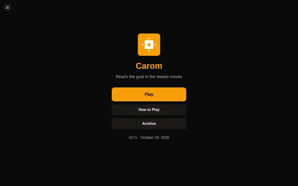 Screenshot of Nerdcube - Carom