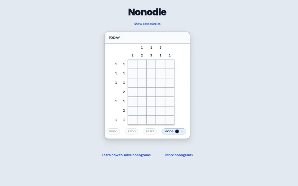 Screenshot of Nonodle