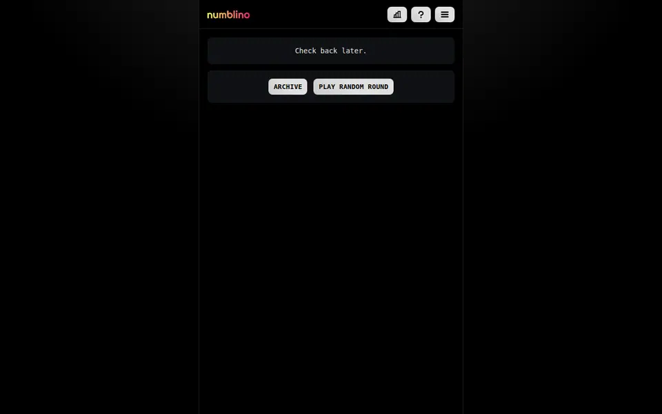 Screenshot of Numblino