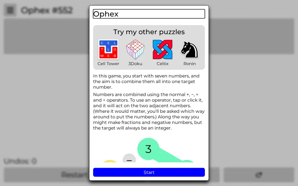 Screenshot of Ophex