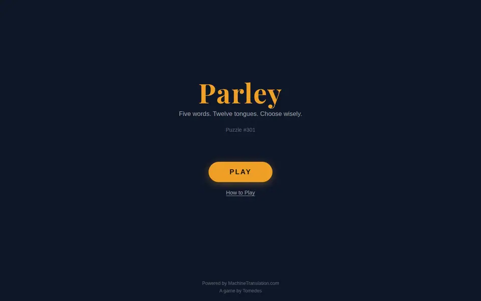 Screenshot of Parley