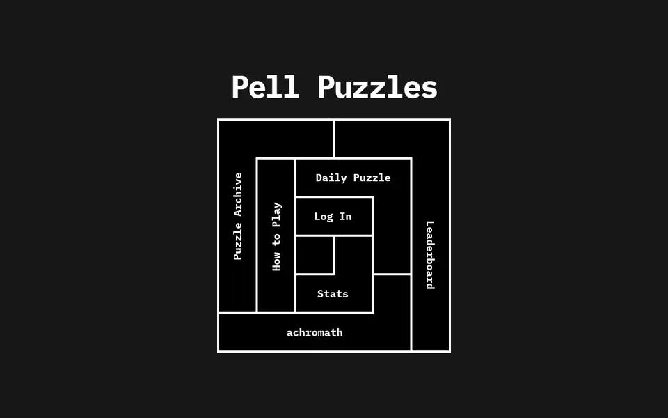Screenshot of Pell Puzzles