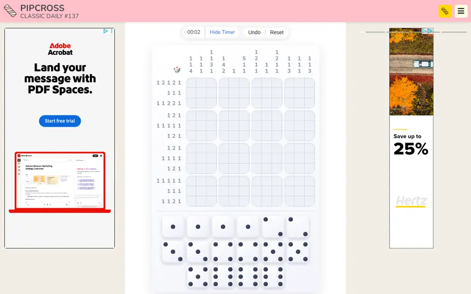Screenshot of Pipcross