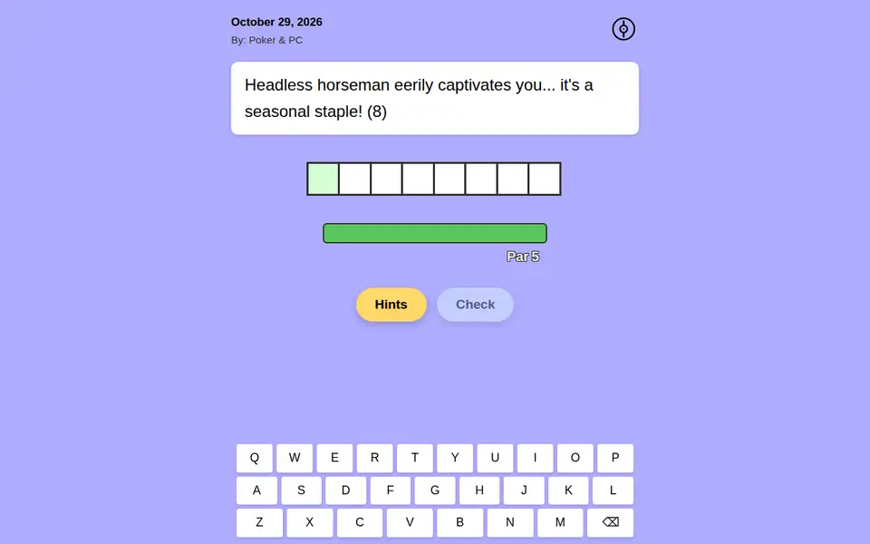 Screenshot of PokeCryptic