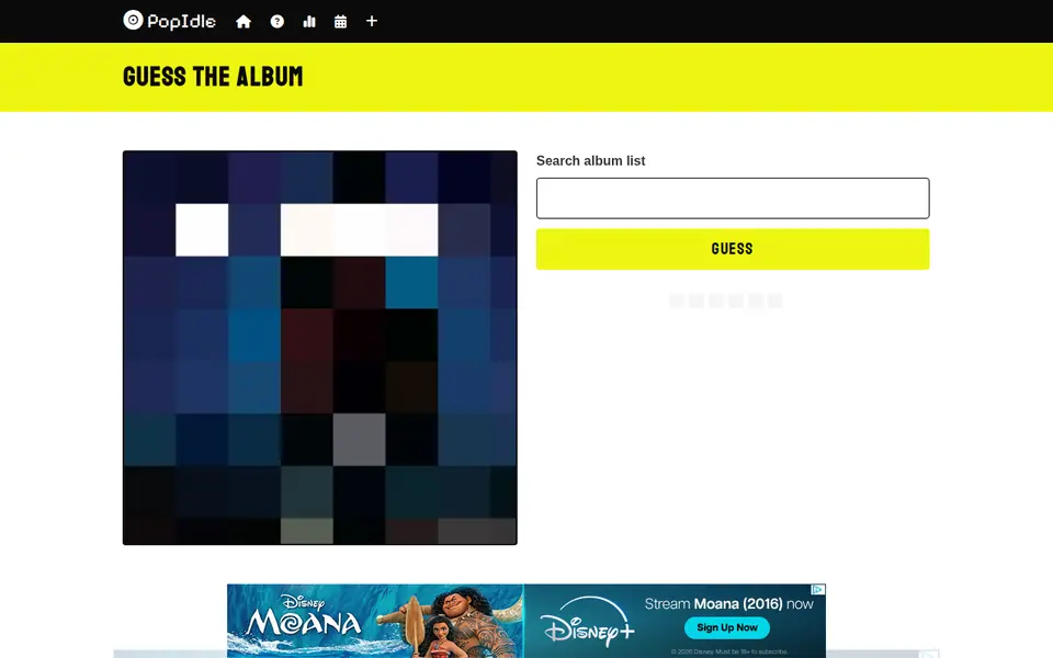 Screenshot of PopIdle