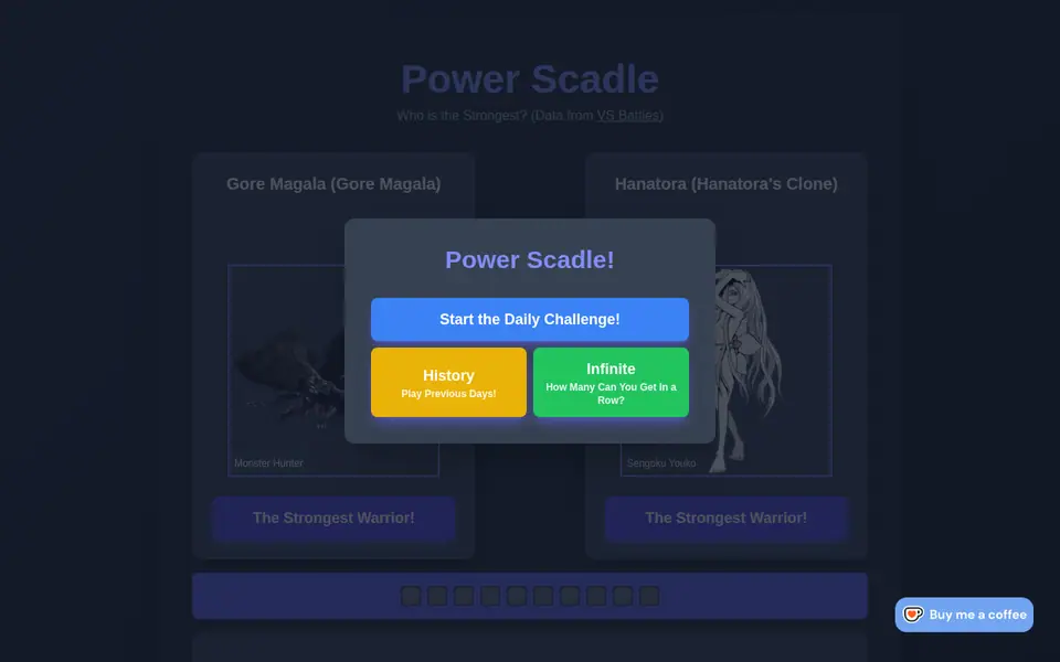 Screenshot of Power Scadle
