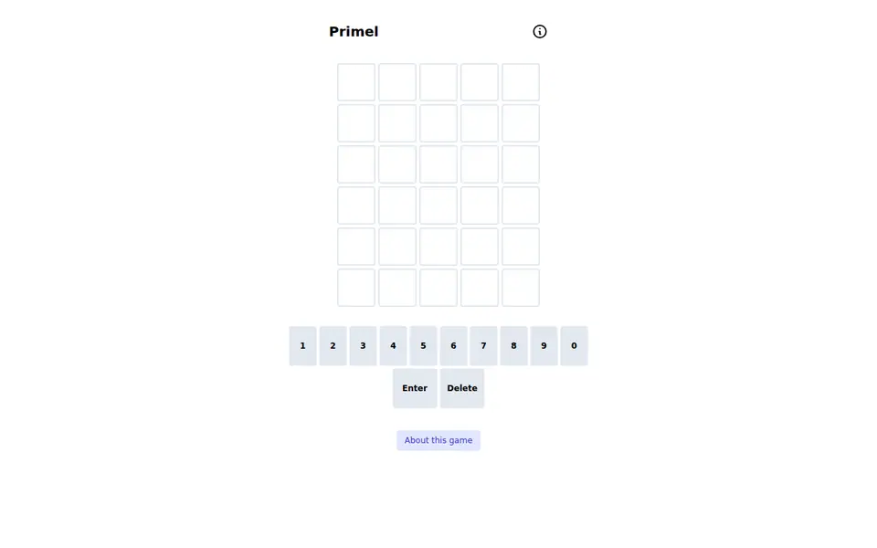 Screenshot of Primel