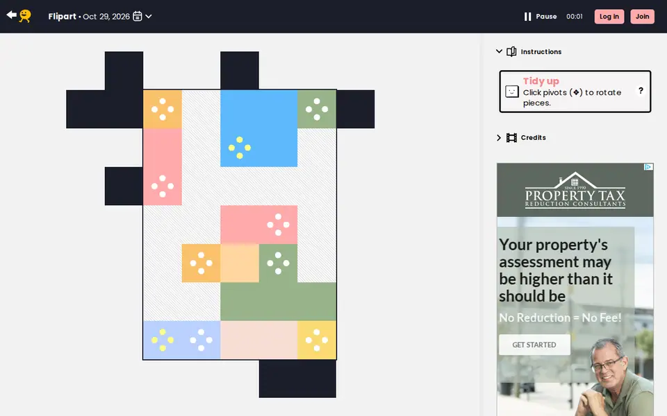 Screenshot of Puzzmo - Flipart