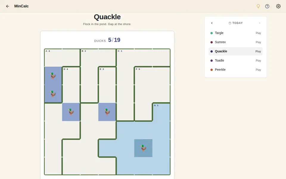 Screenshot of Quackle