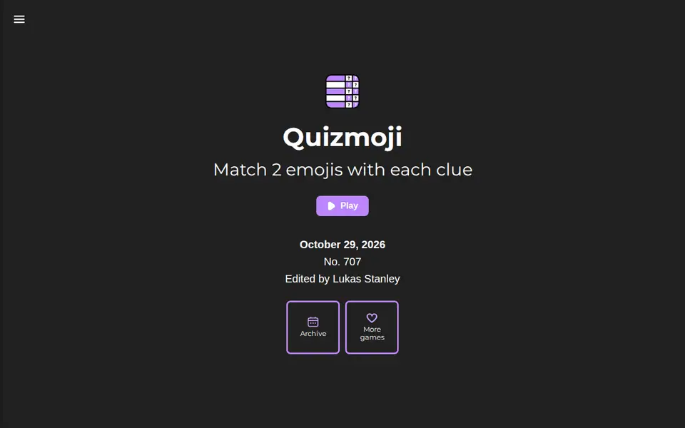 Screenshot of Quizmoji