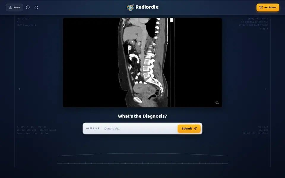 Screenshot of Radiordle