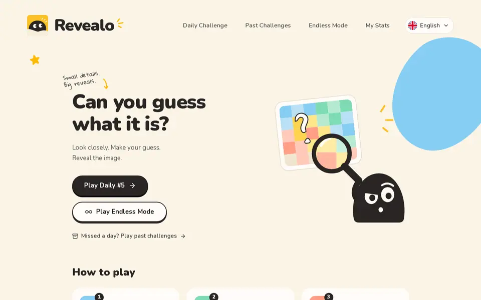 Screenshot of Revealo