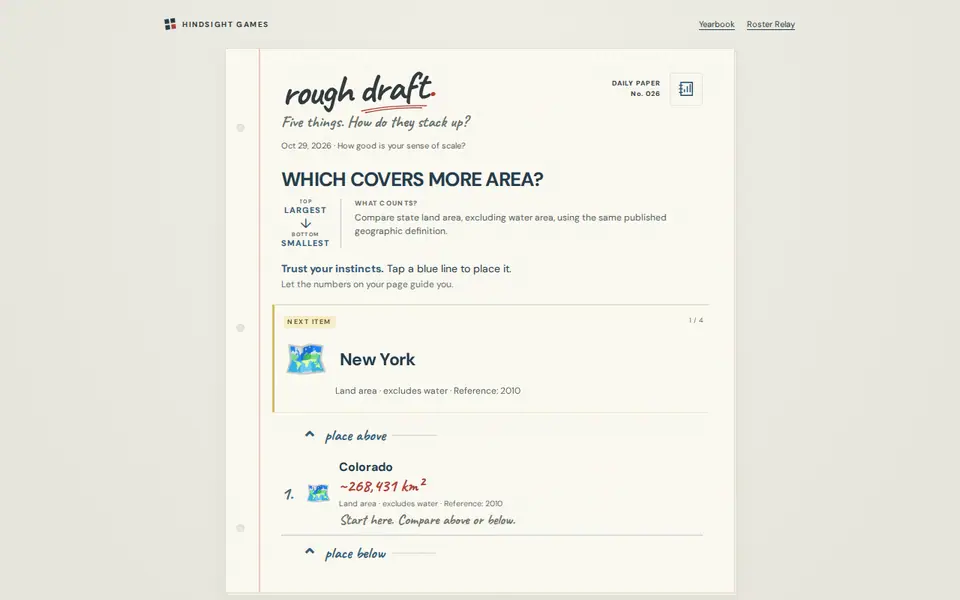 Screenshot of Rough Draft
