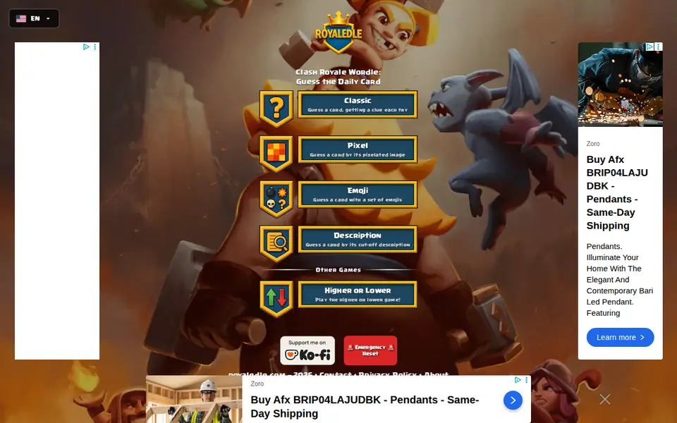 Screenshot of Royaledle