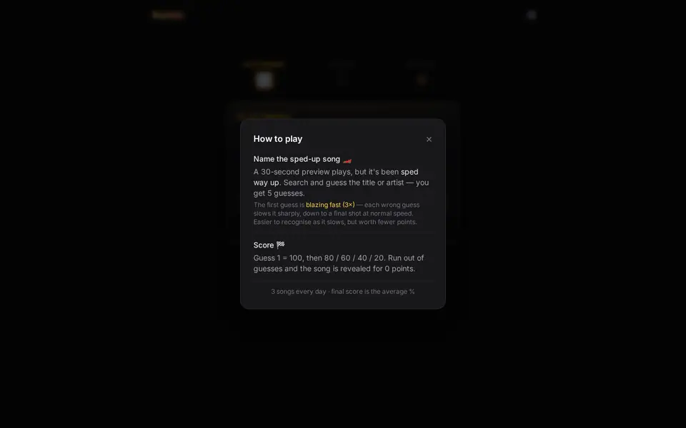 Screenshot of Rushdle