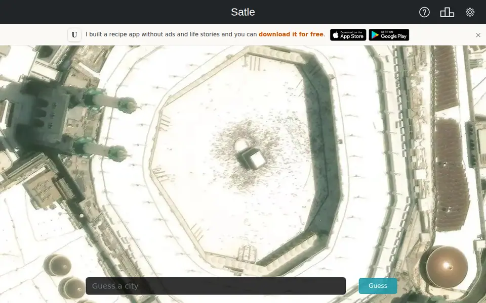 Screenshot of Satle