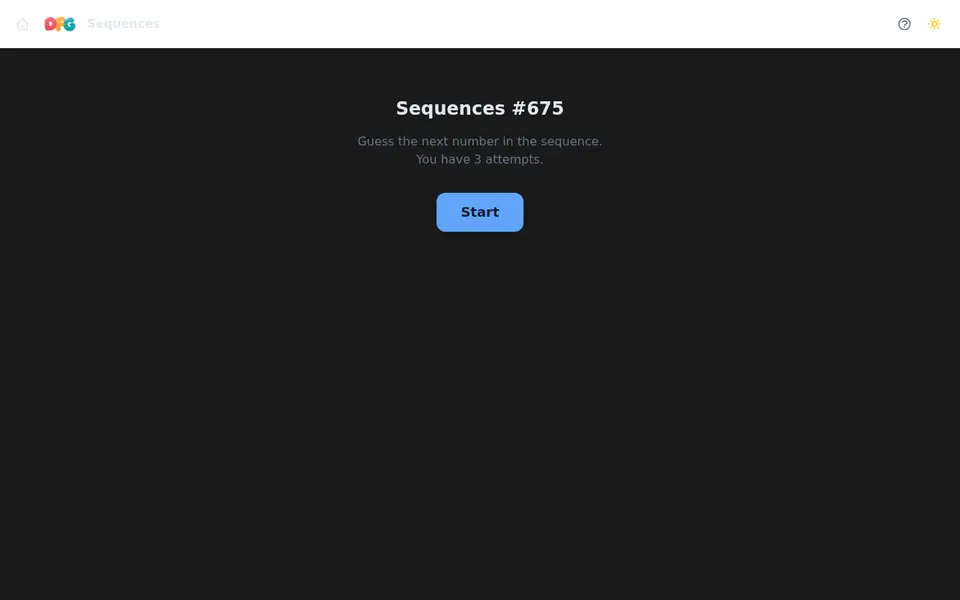 Screenshot of Sequences