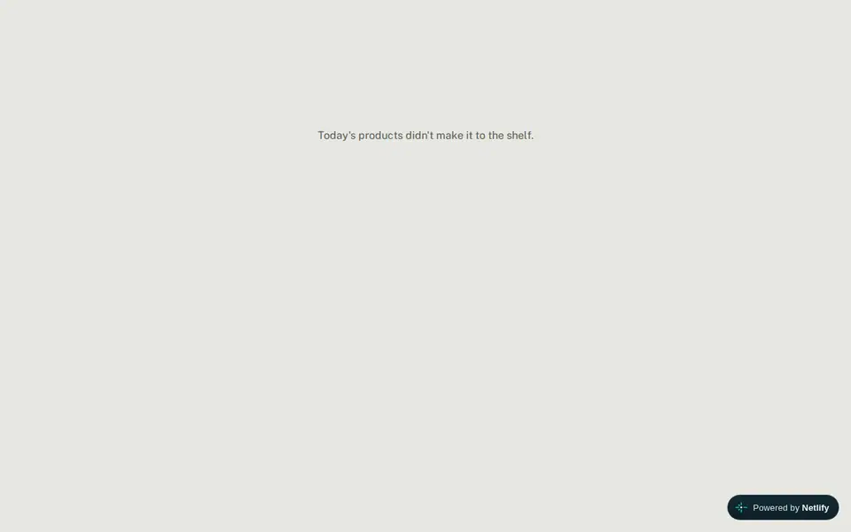 Screenshot of Shelf Life