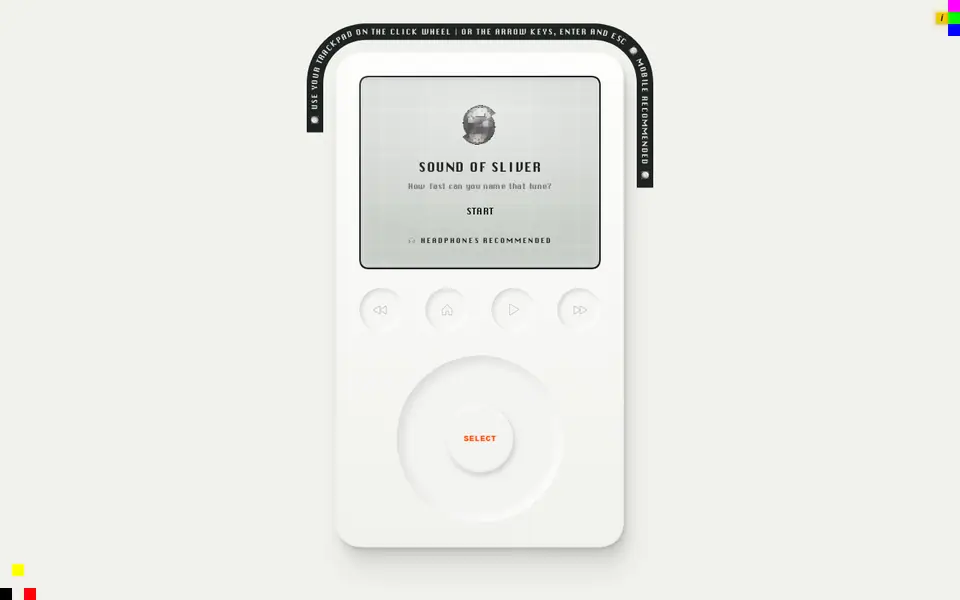Screenshot of Sound of Sliver