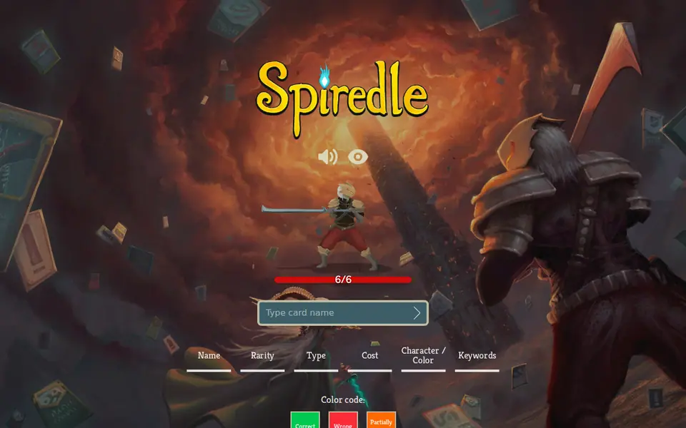 Screenshot of Spiredle