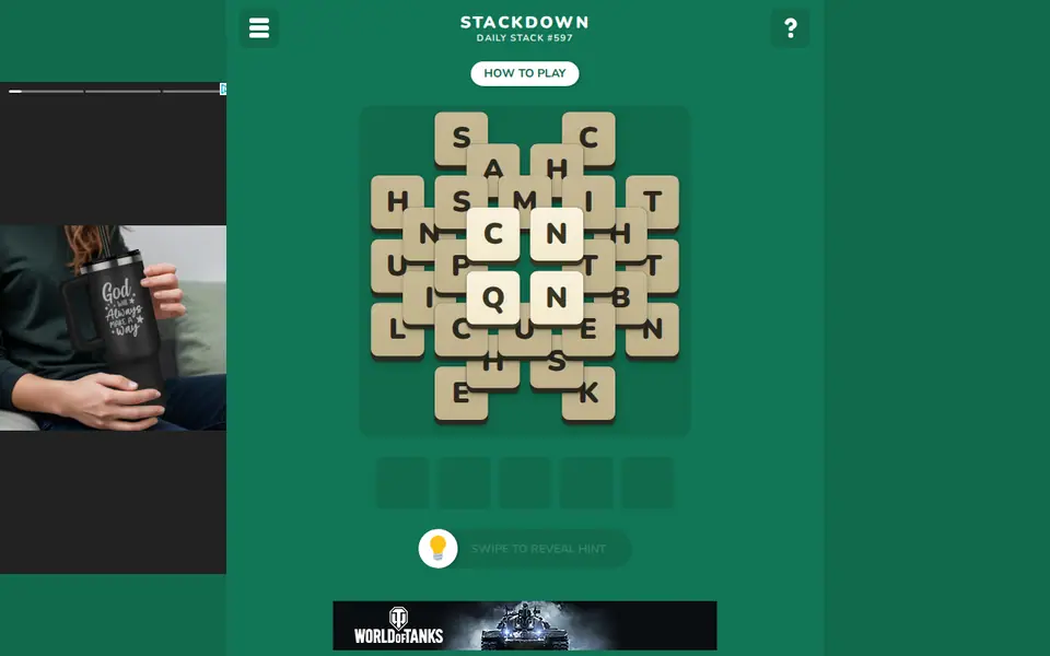 Screenshot of Stackdown