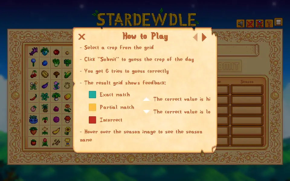 Screenshot of Stardewdle
