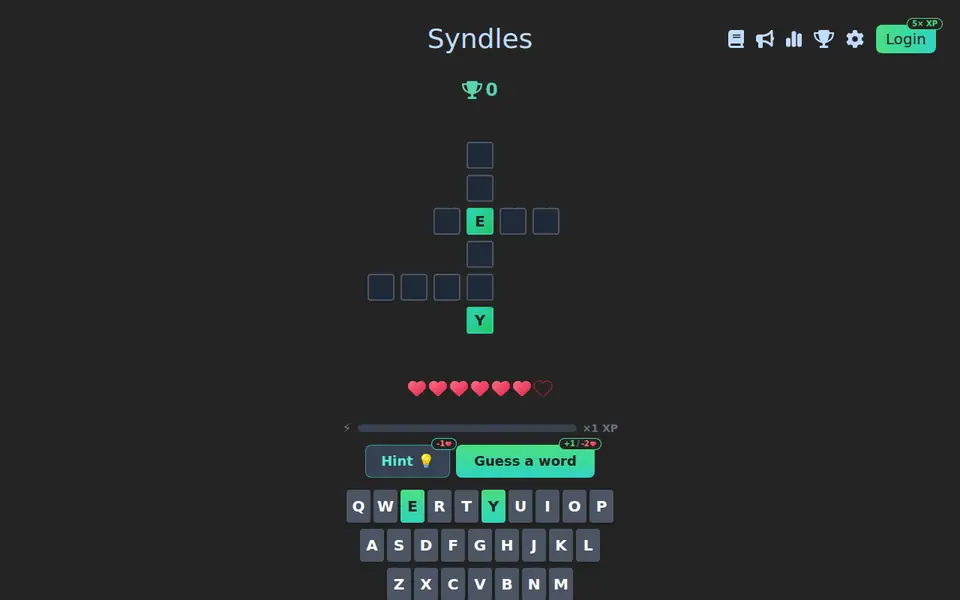 Screenshot of Syndles