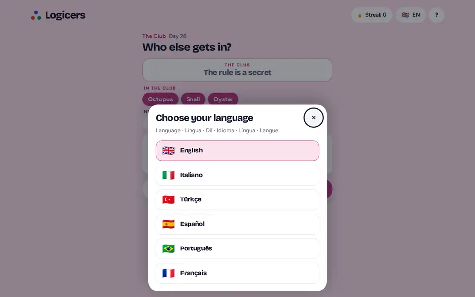 Screenshot of The Club