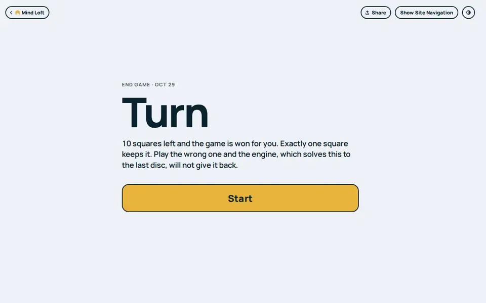 Screenshot of Turn