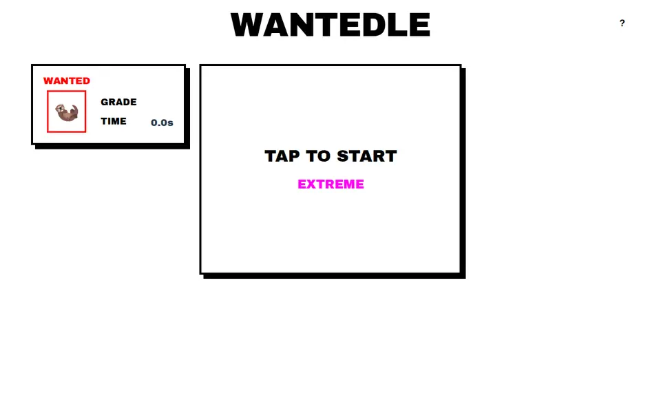 Screenshot of Wantedle