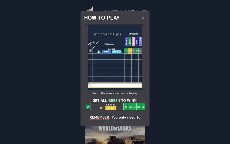 Screenshot of Weakdle
