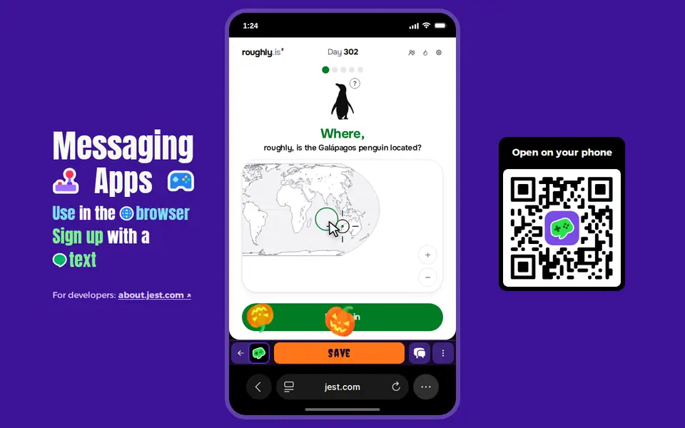 Screenshot of Where?