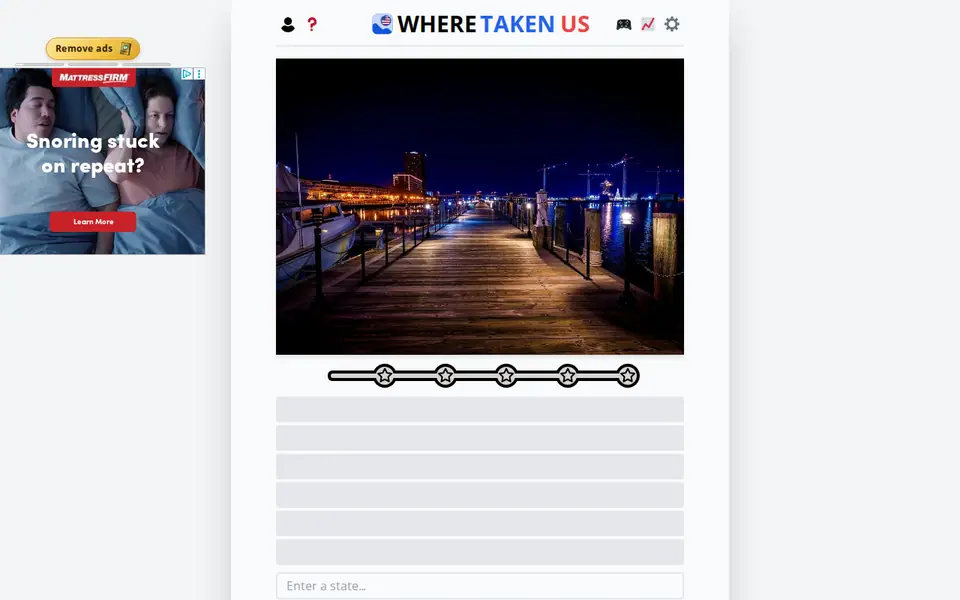 Screenshot of WhereTaken USA