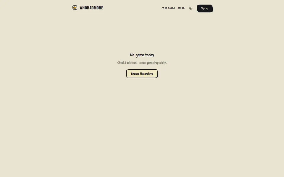Screenshot of WhoHadMore