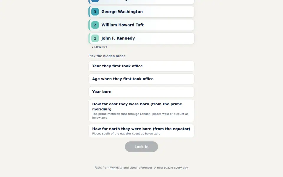 Screenshot of Whydle