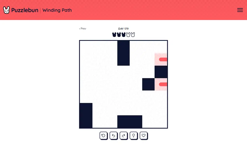 Screenshot of Winding Path