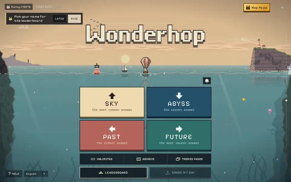 Screenshot of Wonderhop