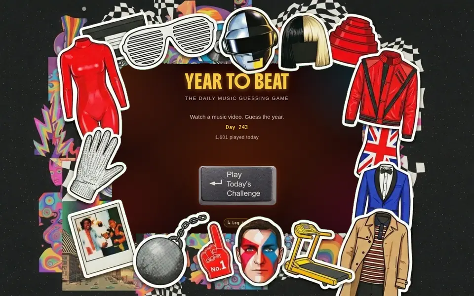 Screenshot of Year To Beat