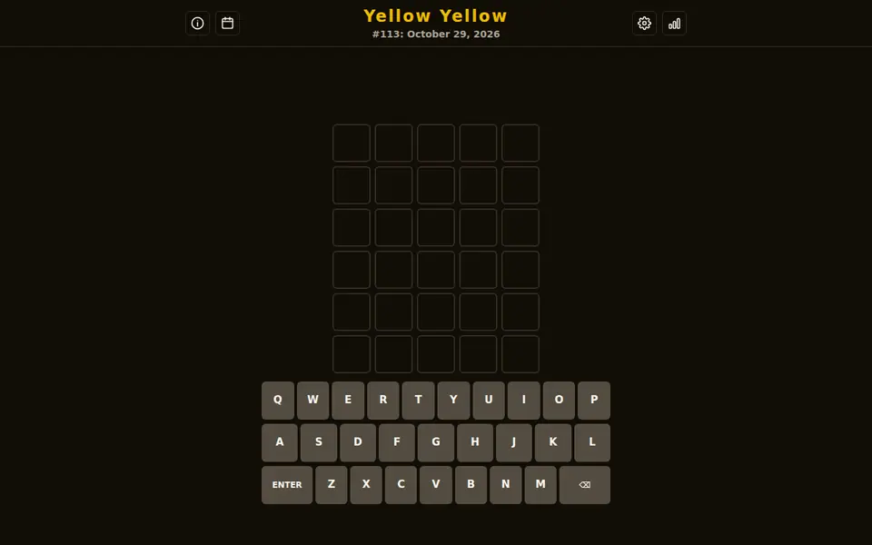 Screenshot of Yellow Yellow